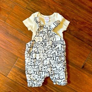 Hanna Andersson overall set